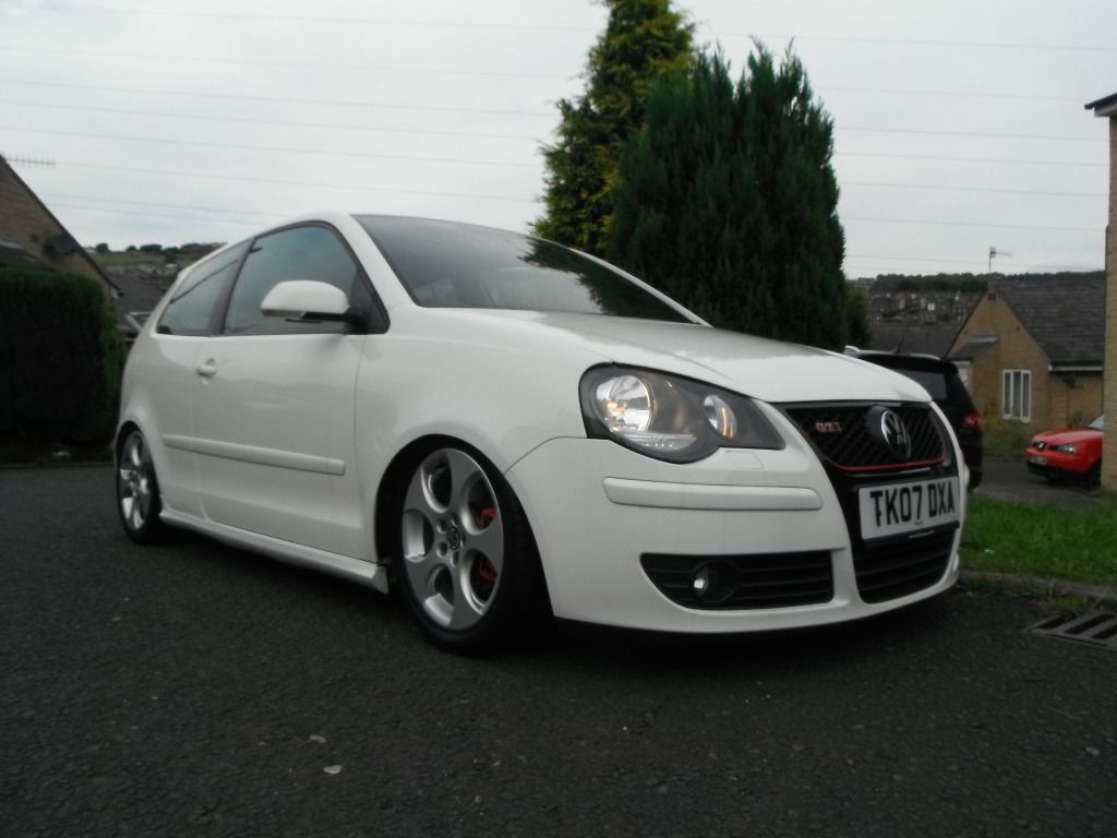 WHITE 9N3 GTI WITH AIR RIDE, READVERTISED DUE TO TIME WASTER UKPOLOS