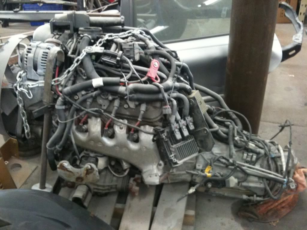 ls2 complete motor wiring computer tranny | Pirate 4x4