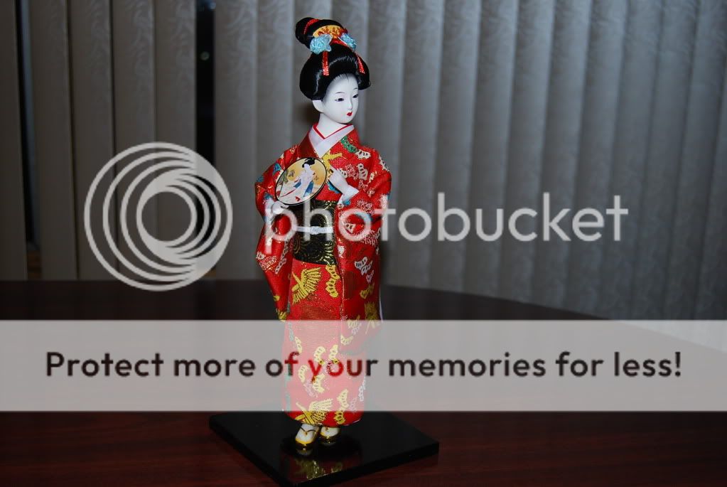 12 Vintage HANDMADE SILK BRODADE JAPANESE GEISHA DOLL Fast & Free 