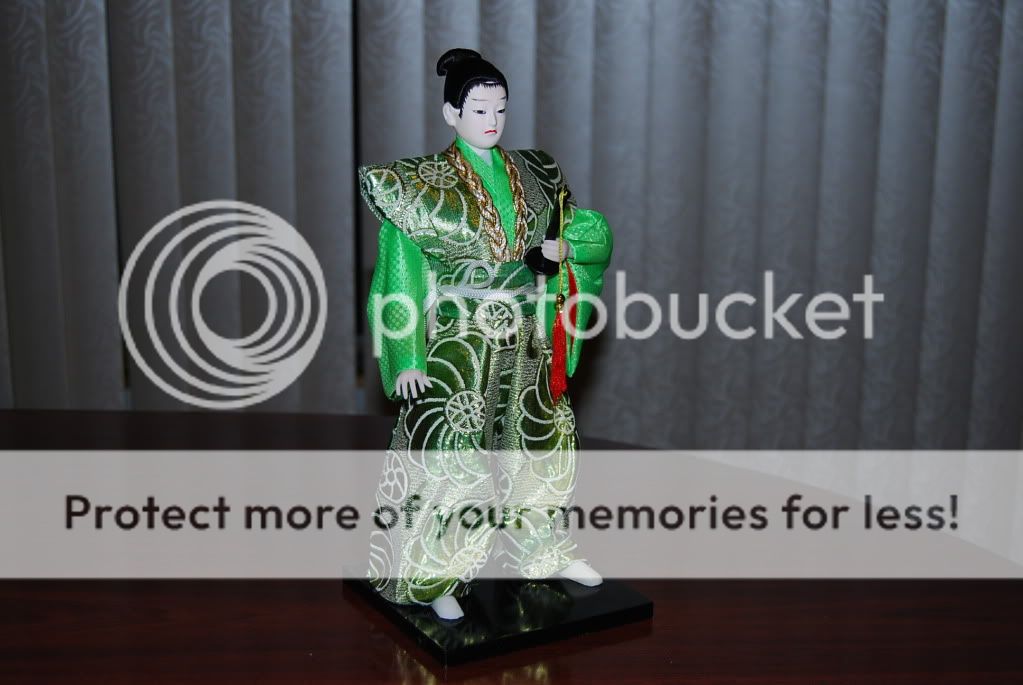 12 Japanese Samurai Doll  