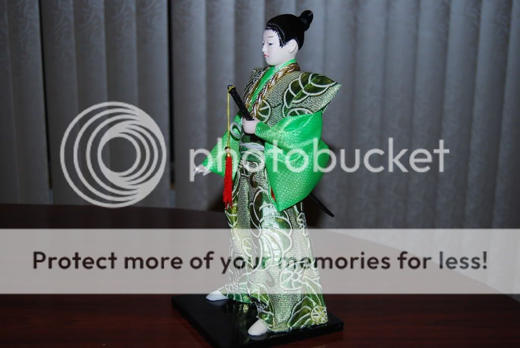 12 Japanese Samurai Doll  