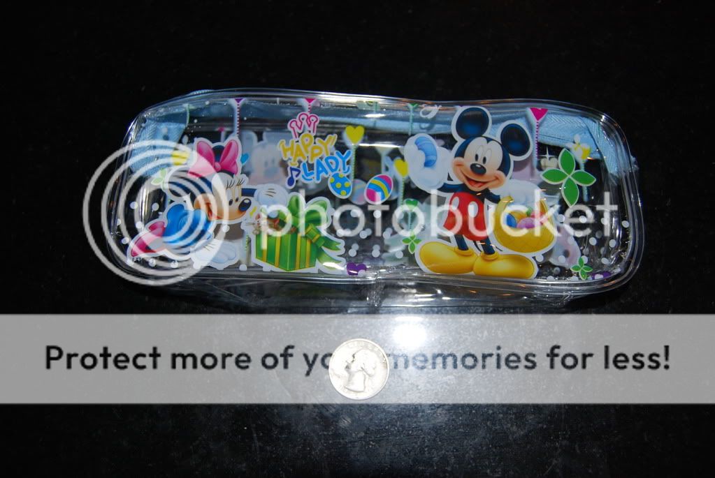 Kids minnie and mickey mouse pencil case  