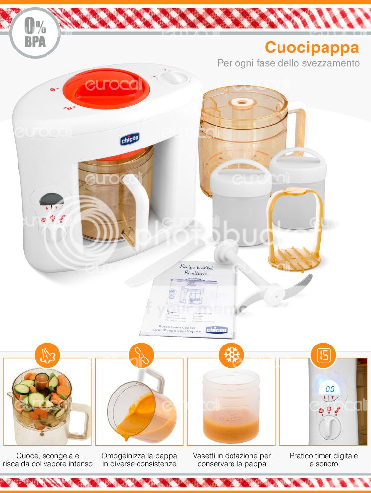 cuocipappa sanovapore chicco istruzioni